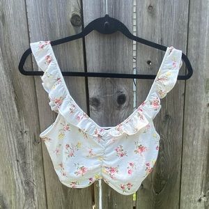 forever21 floral tank